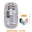 Picture of Transparent M-10A Wireless + Bluetooth Mouse